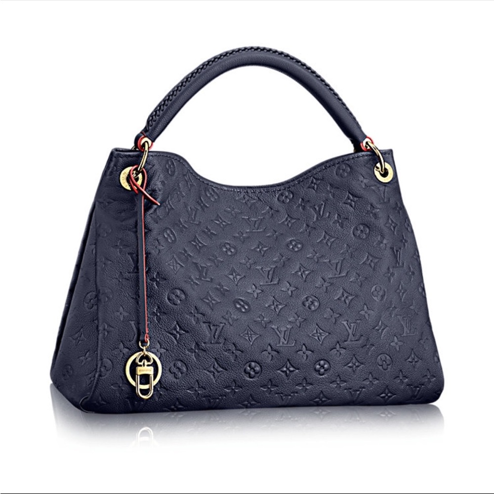 Louis Vuitton Artsy MM Empreinte Leather Handbag - Marine Rouge